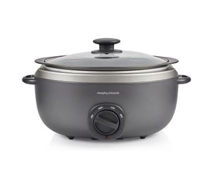 Slow Cooker Morphy Richards Sear and Stew Titanium 6,5 litri